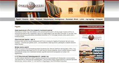 Desktop Screenshot of onkormanyzas.sk