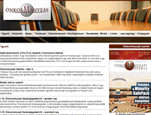 Tablet Screenshot of onkormanyzas.sk